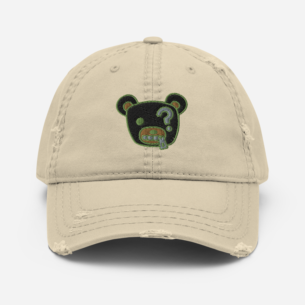 Goon Bear Distressed Hat